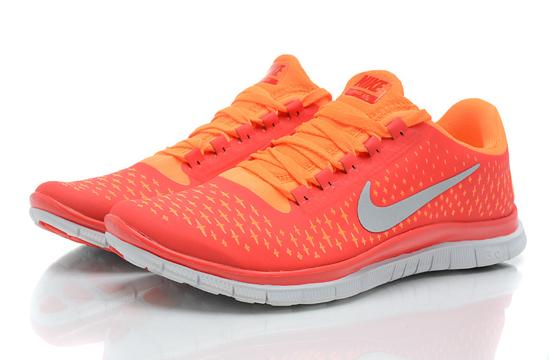 Hot Nike Free3.0 Men Shoes Orangered/Orange
